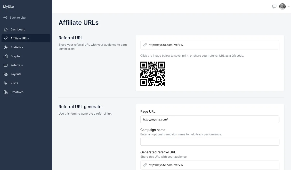 Real-Time Affiliate Tracking Dashboard and Commission Payouts