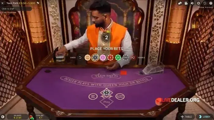 Teen Patti Live Dealer